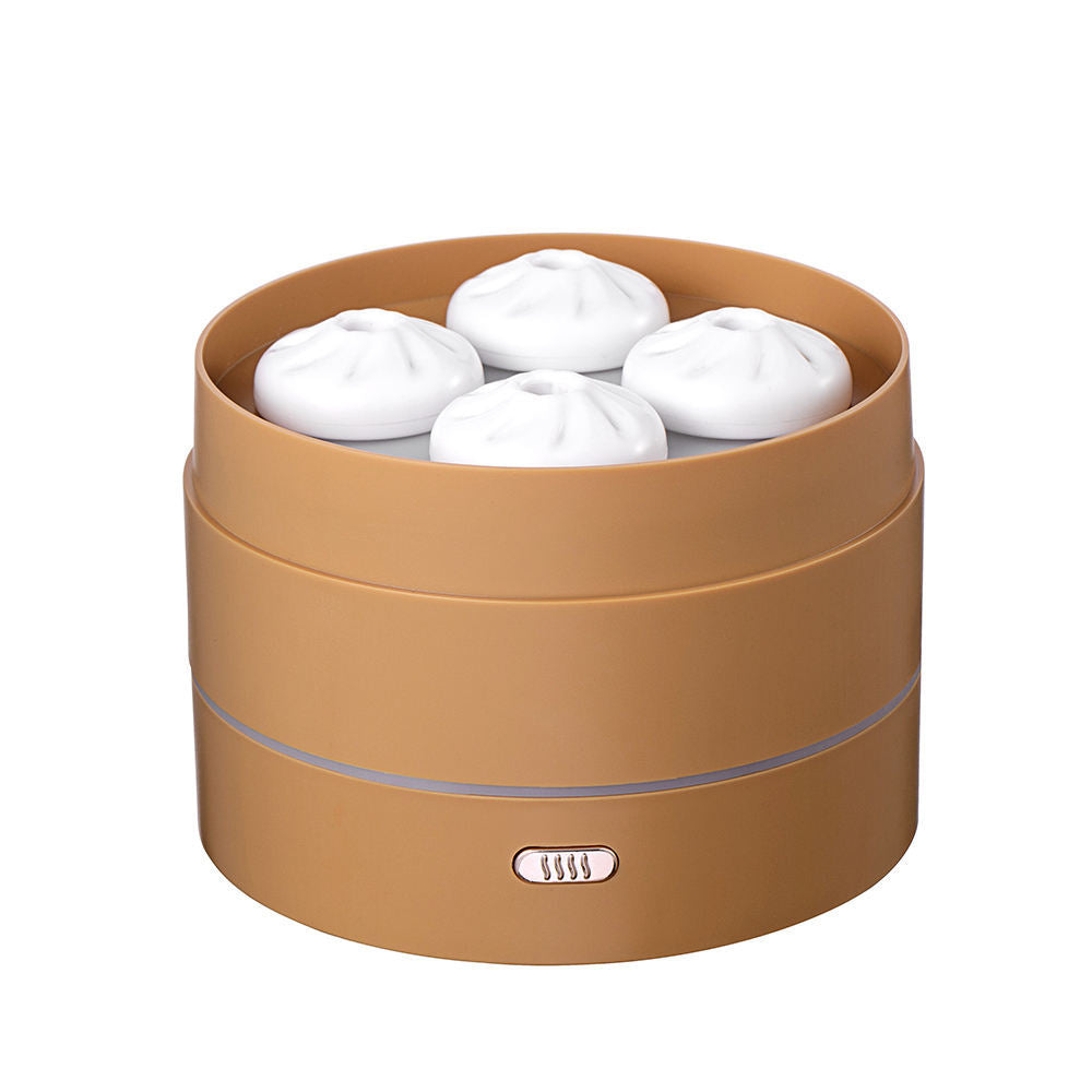 1pc Unique Four Spray Design Steaming Bun Aroma Diffuser Air Humidifier