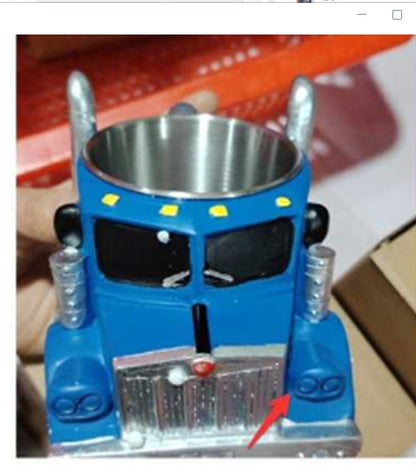 Durable Truck Coffee Mug Semi Truck Handcrafted Coffee Cup