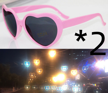 Night Lights Change Love Special Effects Glasses Sunglasses