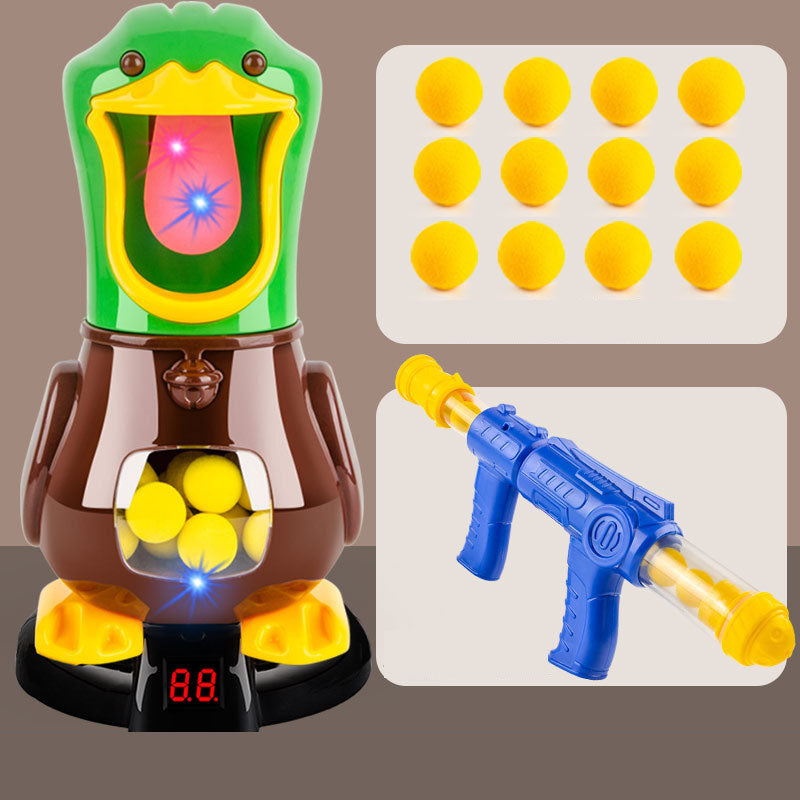 Interesting Soft Bullet Gun Score Target Duck Kids Shooting Toys