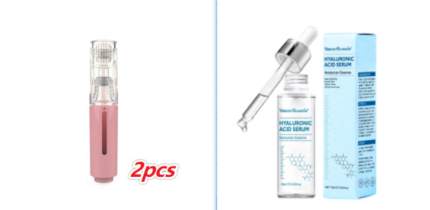 3 In 1 Needle Roller Lip Roller Beard Growth Roller Beard Hair