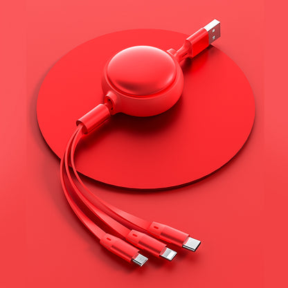 3 In1 USB Cable Micro USB Type C Charging Cable