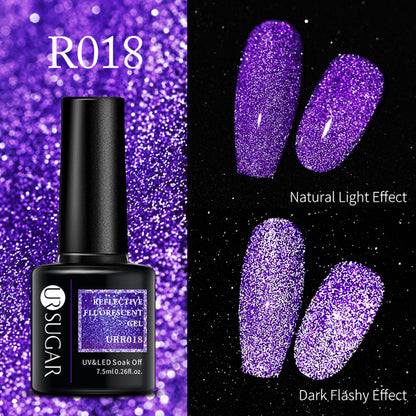 UR SUGAR Thermal  Thin Glitter 3 Colors Soak Off UV Gel