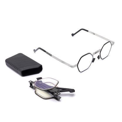 Not Easy To Fatigue Stainless Steel Reading Glasses