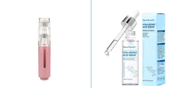 3 In 1 Needle Roller Lip Roller Beard Growth Roller Beard Hair