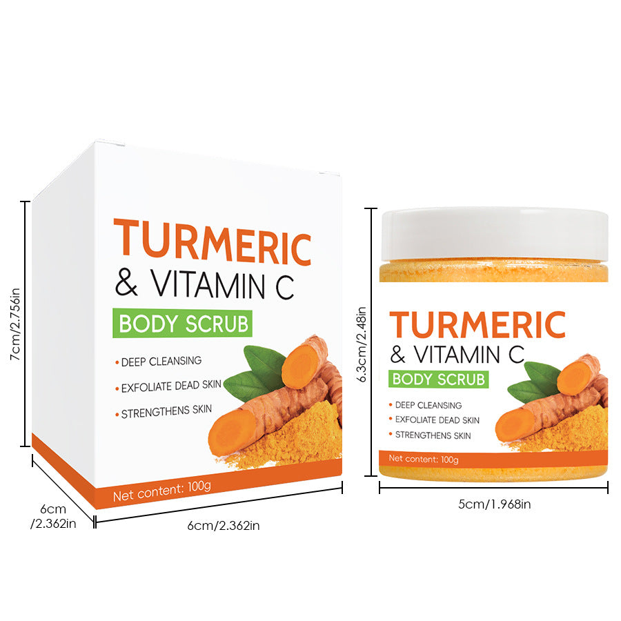 Turmeric Body Cleanser Facial Scrub Cleansing Oil Control