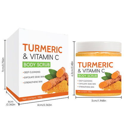 Turmeric Body Cleanser Facial Scrub Cleansing Oil Control