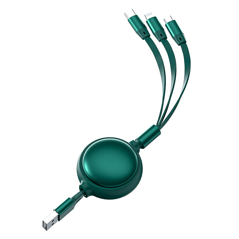 3 In1 USB Cable Micro USB Type C Charging Cable