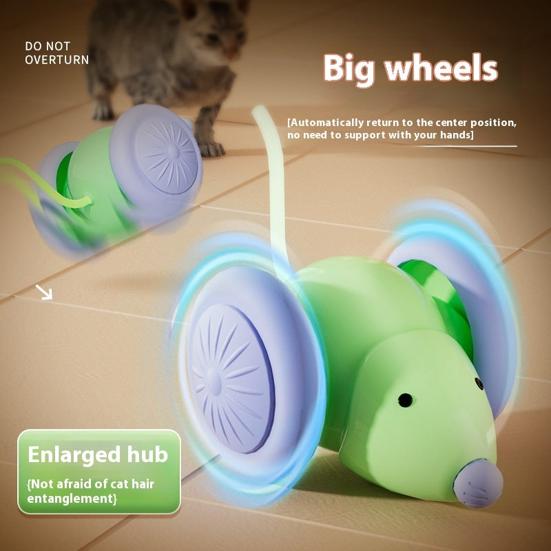 Pet Toys Interactive Cat Toy Electric Mouse Car - Automatic