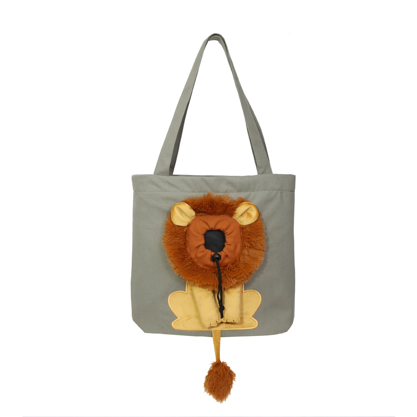 Soft Pet Carriers Lion Design Portable Breathable Bag