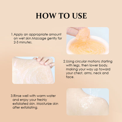 Turmeric Body Cleanser Facial Scrub Cleansing Oil Control