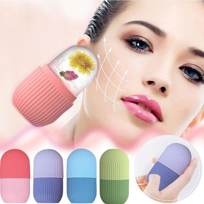 Silicone Ice Cube Tray Mold Face Beauty Lifting Ice Face Tool Contouring Acne Eye Skin