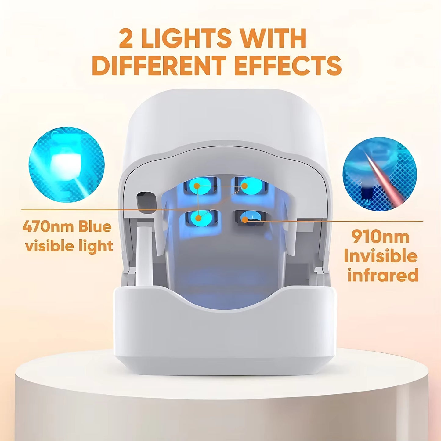 Nail Fungus Laser Treatment LED Light Device