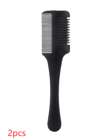 Double-sided hair cutting comb