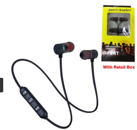 Magnetic Bluetooth Headset TWS Metal Wireless Pair Ear XT6