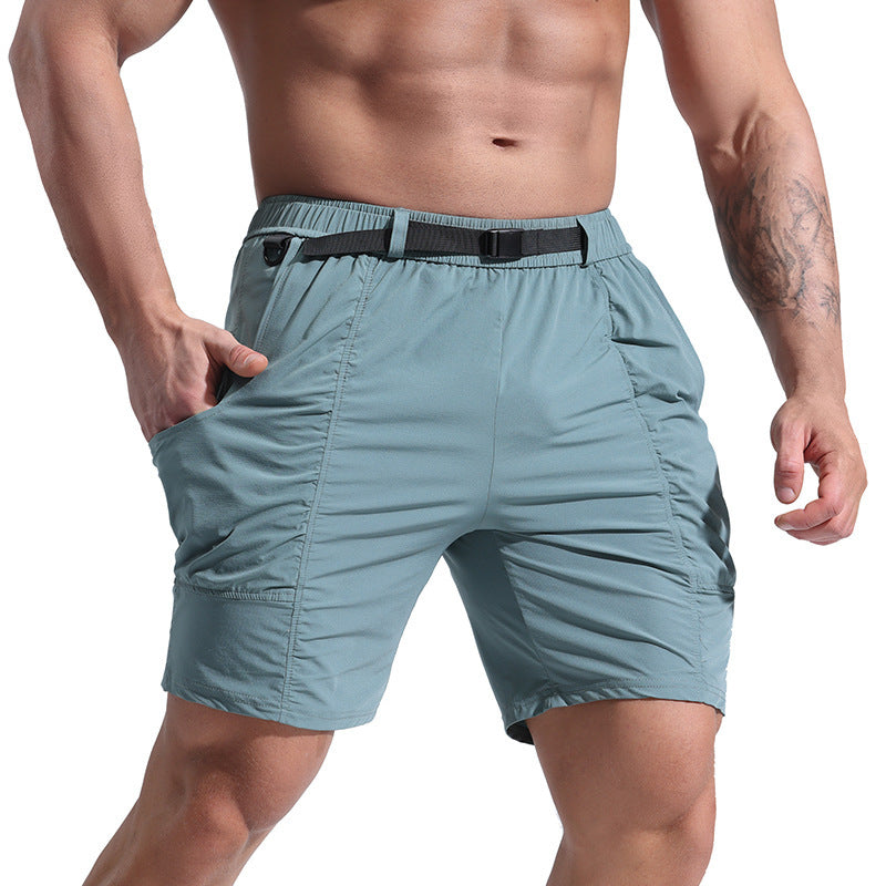 Athletic Shorts For Men With Pockets And Elastic Shorts