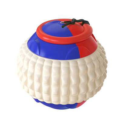 ﻿New Pet Draw Rope Hand Throwing Ball ABS Grinding Teeth Resistant