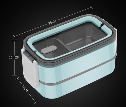 Stainless Steel Sealed Fresh-keeping Box With Water-proof Lunch Box