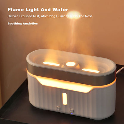 Jellyfish Flame Humidifier Simulation Flame Aromatherapy Humidifier