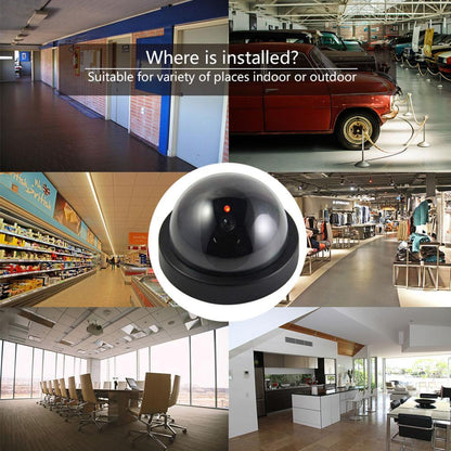 Black Plastic Smart Indoor Outdoor CCTV Security Camera