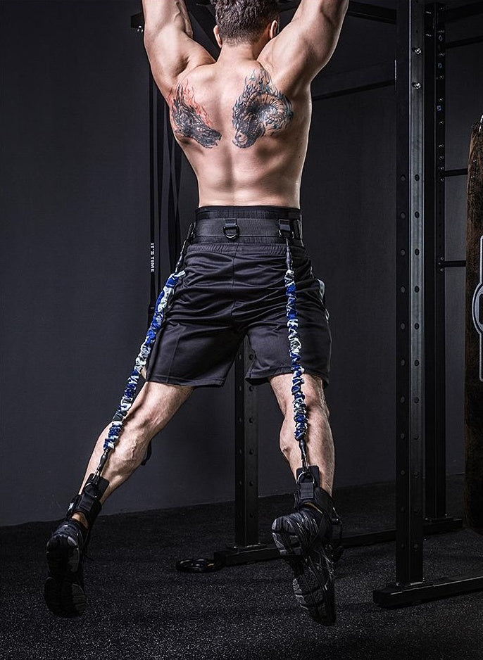 Vertical  Trainer Leg Strength Resistance Bands Exercise Training Equipment