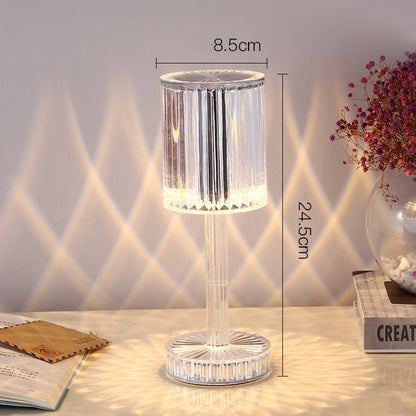 New Crystal Table Lamp For Home Decor Romantic Gift Night Light