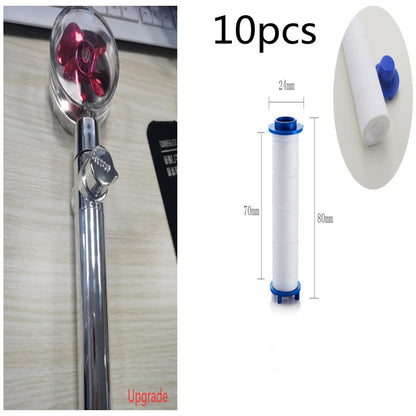 New Turbo Propeller Shower Head Water Saving High Pressure