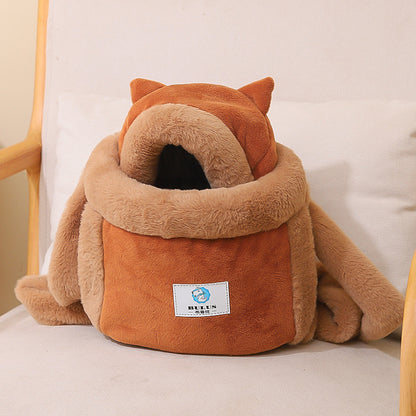 Cat Backpack For Going Out Indoor Cute