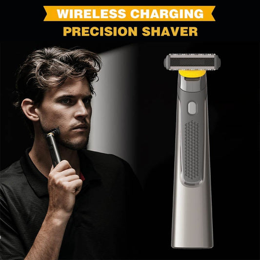 Wireless Rechargeable Precision Shaver Straight Shaver For Men