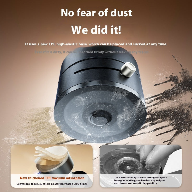 Foldable Magnetic Vacuum Car Phone Holder Hands-Free