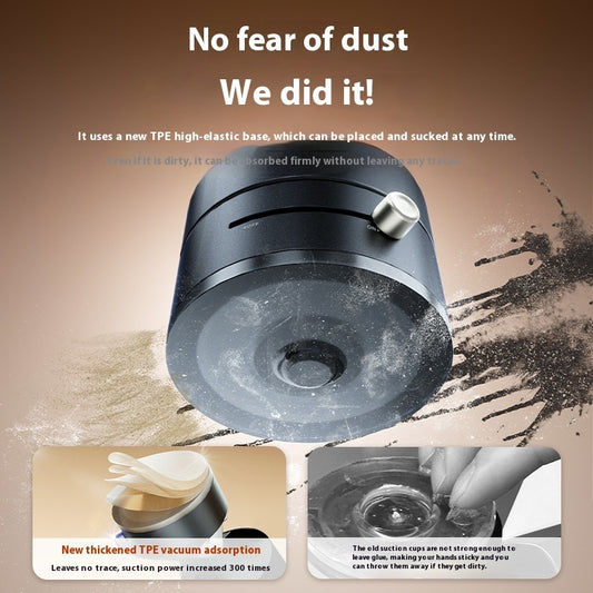 Foldable Magnetic Vacuum Car Phone Holder Hands-Free