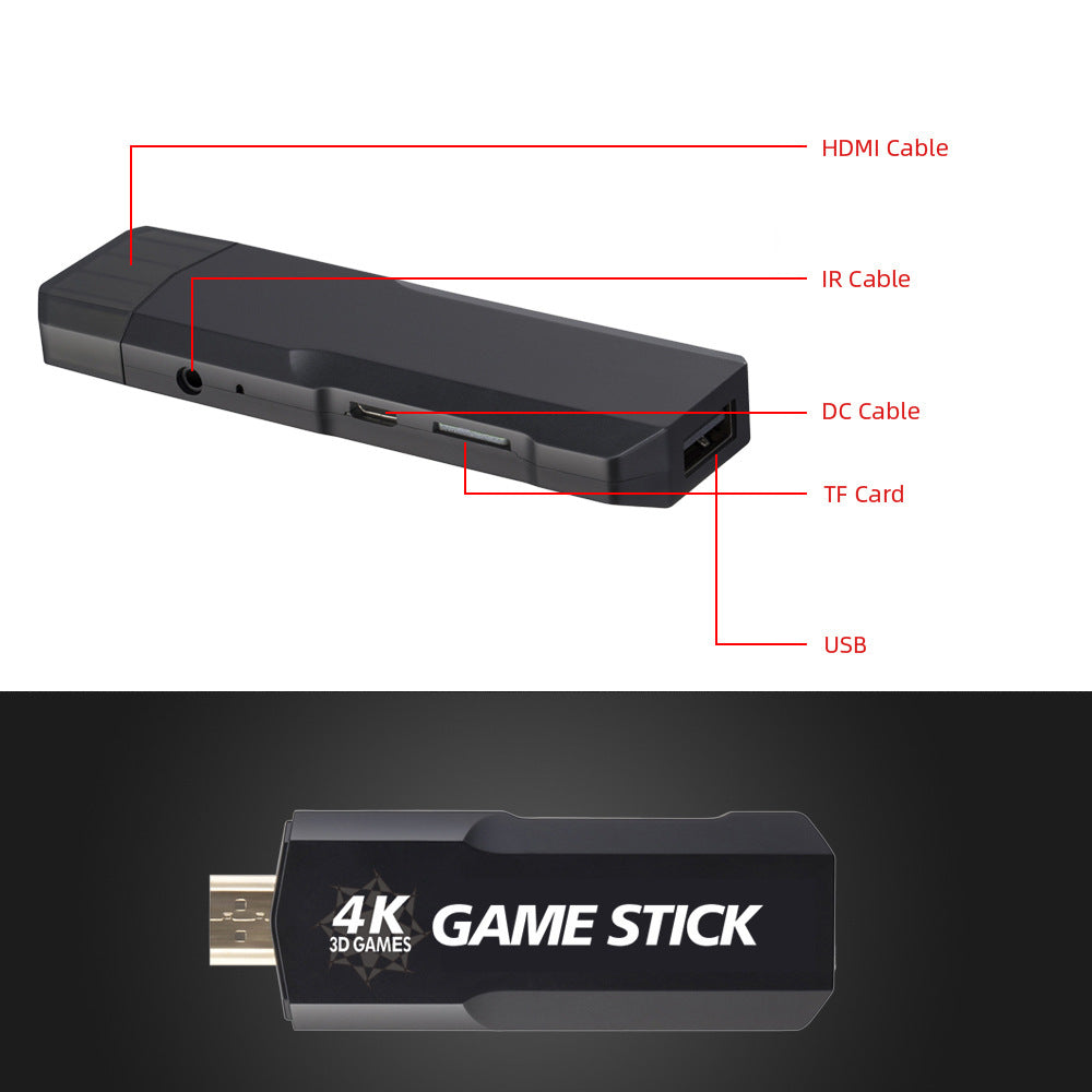 4K HD Two-player Gaming Console