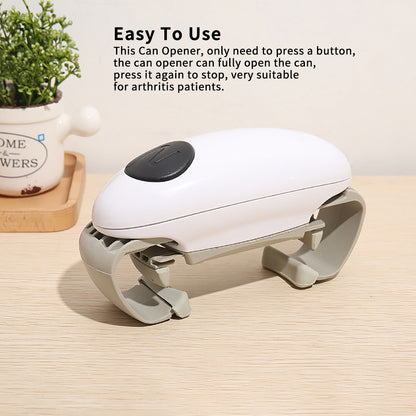Multifunctional Electric Automatic Bottle Jar Opener One-Click Adjustable Kitchen Gadgets