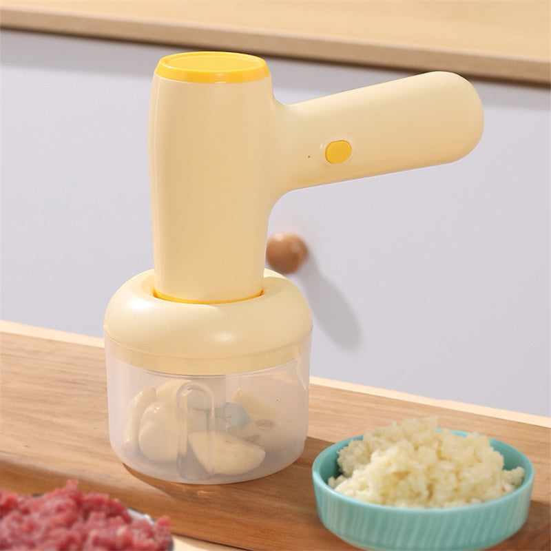 2 In 1 Electric Garlic Chopper USB Rechargeable Ginger