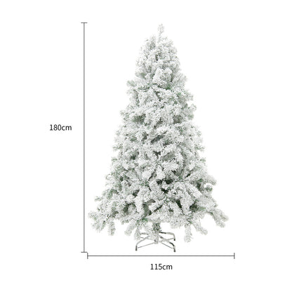 Christmas Tree PVC Artificial Snow Christmas Tree Mall Window Decoration