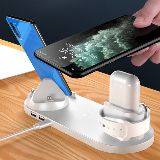 Wireless Charger Fast Charger 6 In 1 Charging
