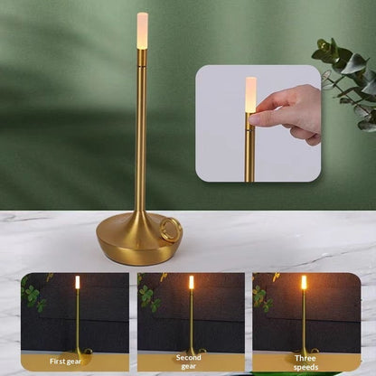 LED Candle Charging Restaurant Bar Lamp Desktop Decoration