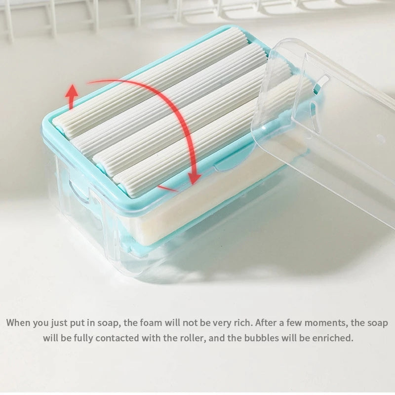 New Usage Roller Type Soap Dish Holder For Bathroom
