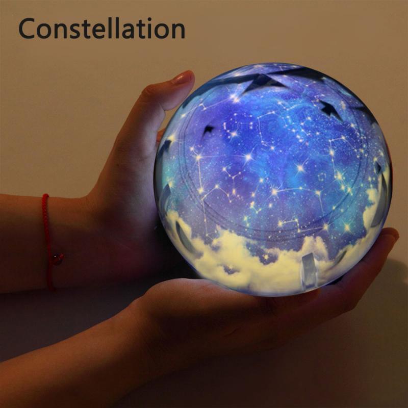 Starry Sky Night Light Planet Magic Projector Earth Universe LED Lamp