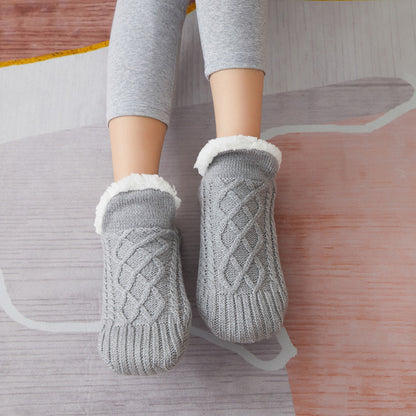 Winter Woolen Socks Women Thicken Warm Home Bedroom Socks