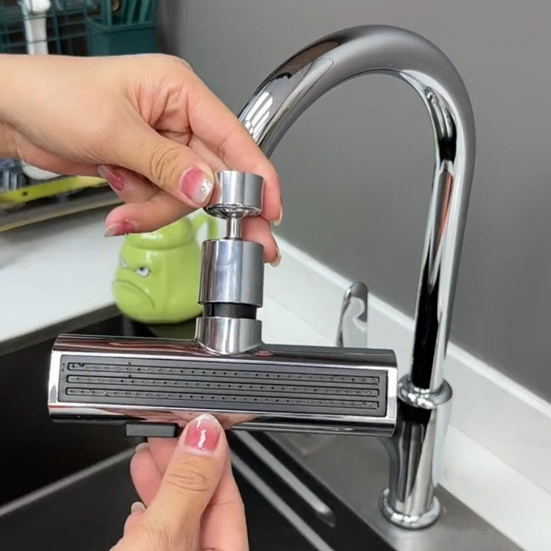 Kitchen Faucet Waterfall Outlet Splash Proof Universal