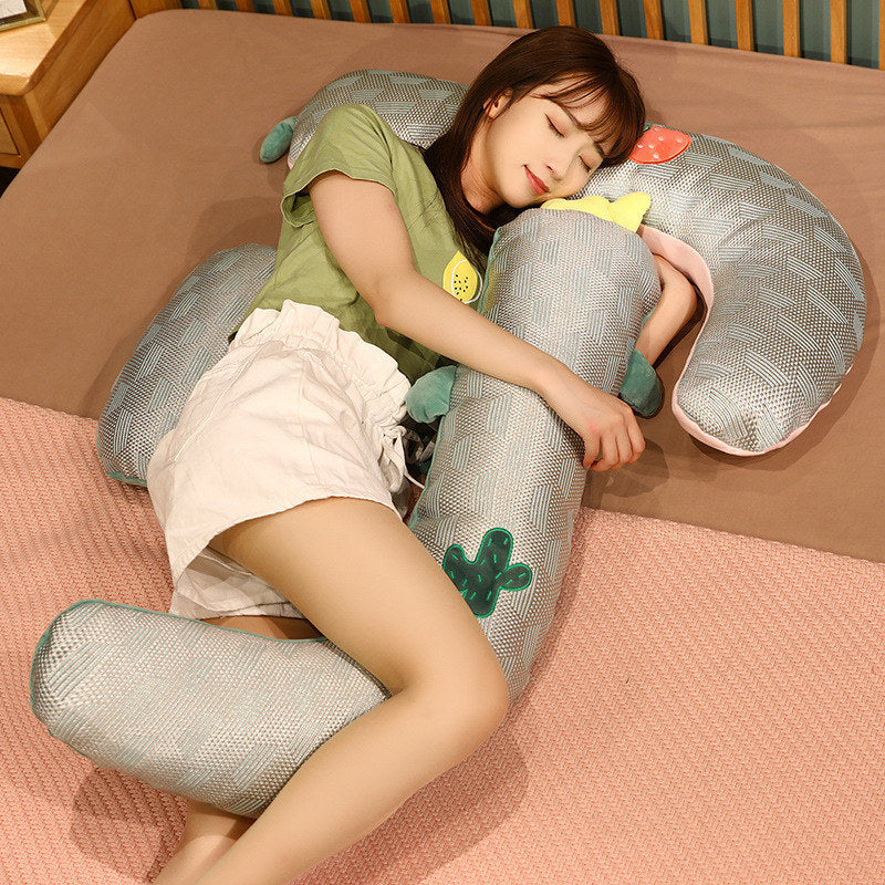Ice Silk Rattan Pillow For Pregnant Women