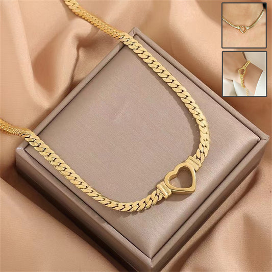 Personalized Love Chain Necklace Bracelet For Women Fashion