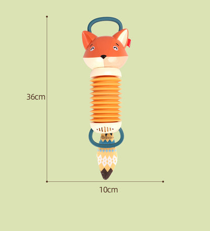 Fox Accordion Baby Early Education Simulation Musical Instrument Toys