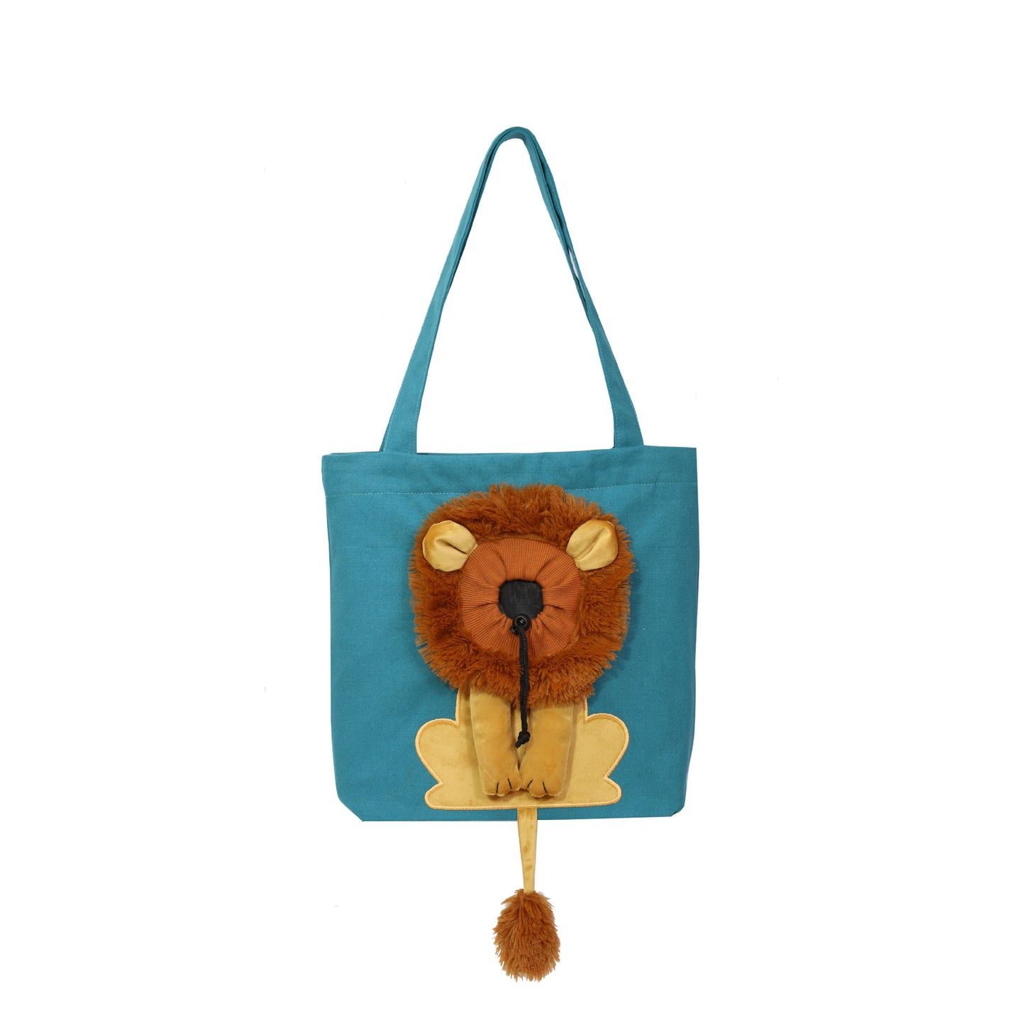 Soft Pet Carriers Lion Design Portable Breathable Bag