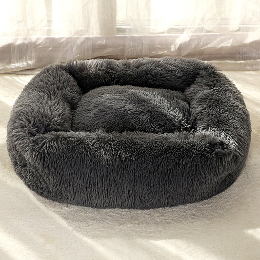 Winter Plush Pet Nest Square Mat