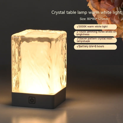 Crystal Lamp Atmosphere Simple Desktop Night Light