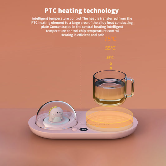 Electric Waterproof Touch Cup Warmer Heating Mat Pad Heater For Tea