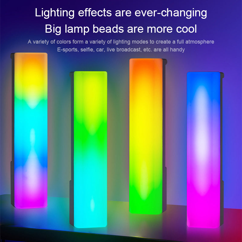 3D RGB Light Pick-up Table Top Ambiance Lamp Colorful Music