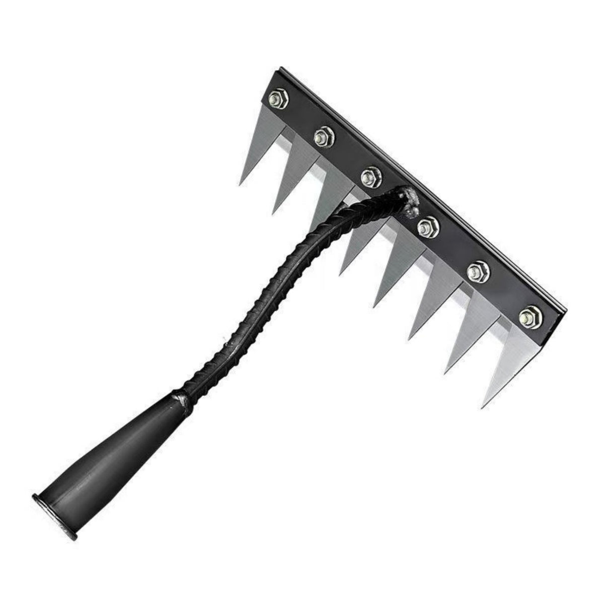 Thickened Weeding And Soil Turning Toothed Rake